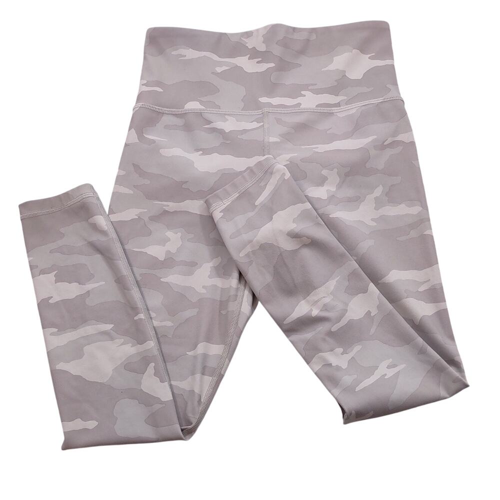 Athleta Gray Camo Elation Leggings, Size XS